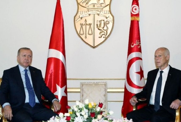 Erdoğan, Tunus Cumhurbaşkanı Kays Said ile telefonda görüştü